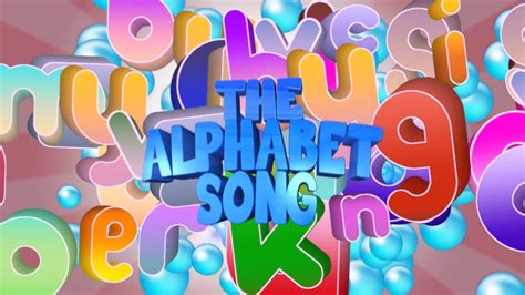 The Alphabet Song Abc Uk Version Youtube