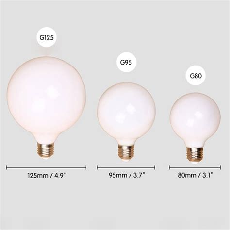 Globe Light Bulb Sizes Shelly Lighting