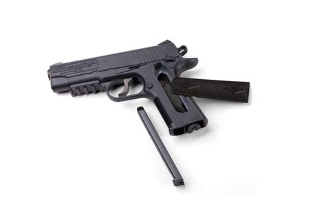 Crosman 1911 Bb Semi Auto Repeater Co2 Air Pistol Black 40001