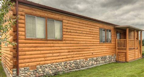 Pictures Modular Homes With Log Siding Get In The Trailer