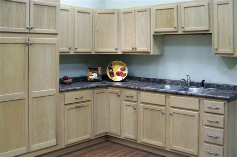 Defford 52 kitchen pantry gracie oaks finish: Unfinished Oak Kitchen Cabinets - Home Furniture Design
