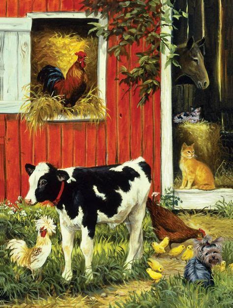 1 Facebook Search Farm Paintings Farm Art Cow Art