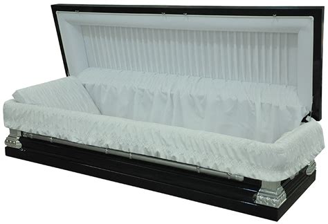 Black Knight Full Couch Metal Casket Best Priced Caskets In The Uk