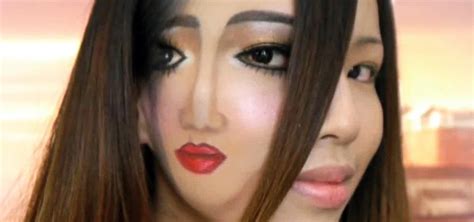Two Face Makeup Images Mugeek Vidalondon