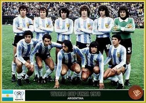 argentina team group at the 1978 world cup finals world cup fifa world cup world cup final