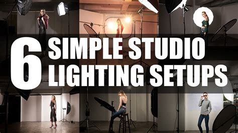 6 Simple Studio Lighting Setups For Portrait Photography To Improve