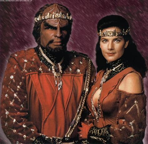 Worf And Dax On Their Wedding Day Klingon Empire Star Trek Klingon
