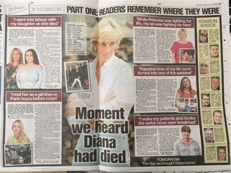 Princess diana was pronounced dead after she met with a road accident on august 31st, 1997. Anorak News | The Daily Diana: a car crash marriage ...