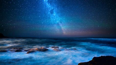 View Of The Milky Way From The Great Ocean Road Victoria