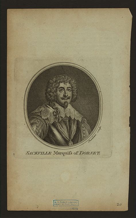 Edward Sackville Earl Of Dorset Nypl Digital Collections