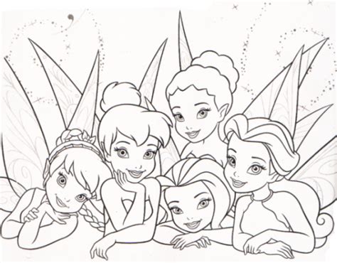 Hadas para colorear