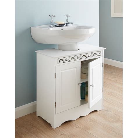 A laundry room sink cabinet provides you with additional storage space that would have otherwise been wasted. Camille Undersink Cabinet | Bathroom Furniture, Storage