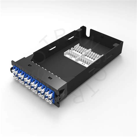 Optical Cable Corporation Fiber Splice Cassette 24 Fiber 12 X Duplex Lc