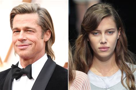 Brad Pitt And German Model Nicole Poturalskis Relationship Confirmed