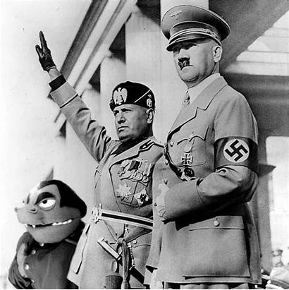 Hitler Mussolini Grunt Nazi Adolf History Evil