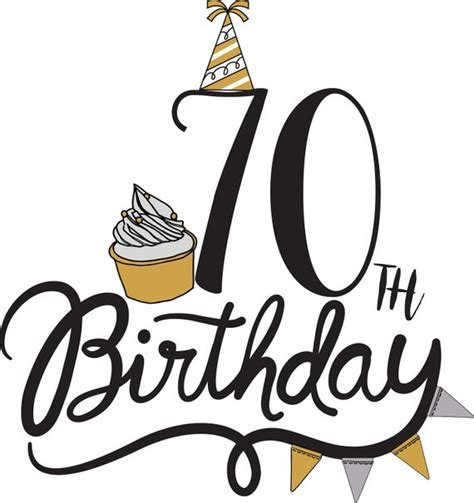 70th Birthday Clipart Images 10 Free Cliparts Download Images On