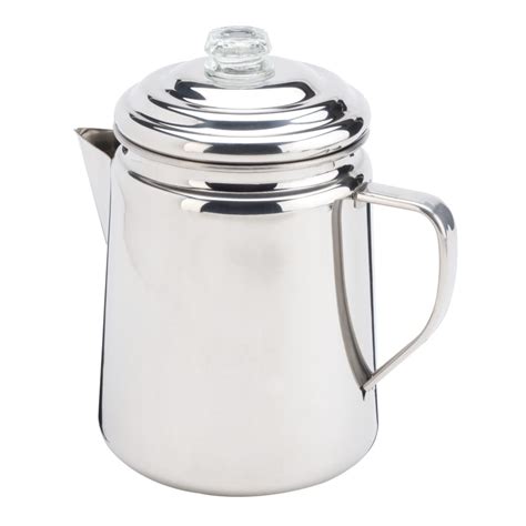 12 Cup Stainless Steel Percolator Coleman