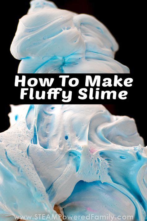 This serves as the base of the fluffy slime, and helps to make the finished product stretchy and. How to Make Fluffy Slime with Contact Lens Solution ...