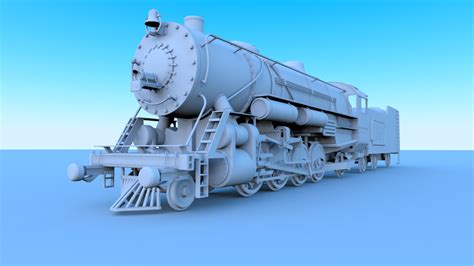 Mikado Locomotive Clay Render By Rvdm88 On Deviantart