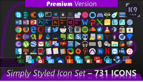 Simply Styled Icon Set 731 Icons Premium Hd By Dakirby309 On