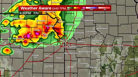 Kansas City Weather Severe Thunderstorm Watch Until P M