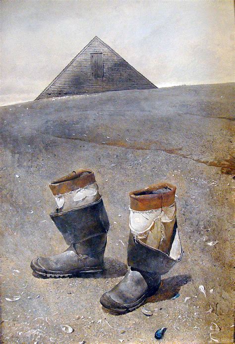 Sea Boots Andrew Wyeth American July 12 1917 January 16 Flickr