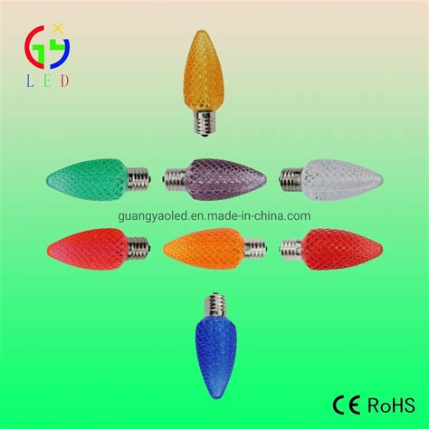 Affordable Of Led C7 C9 Christmas Faceted Replacement Bulbs China Led