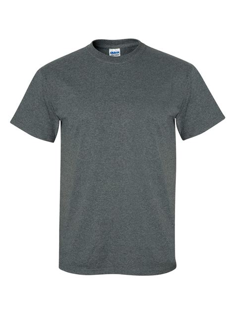 Dark Heather T Shirts For Men Gildan 2000 Men Shirt Cotton Grey Men