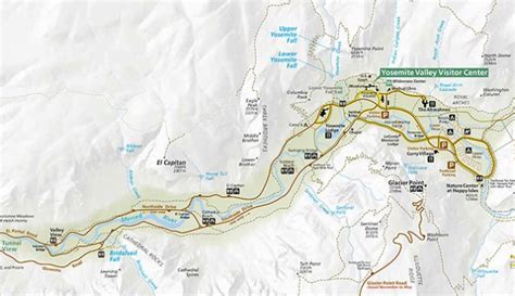 Download The Official Yosemite Park Map Pdf My Yosemite Park