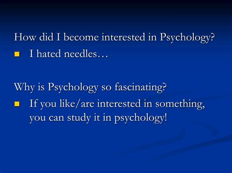 Ppt Careers In Clinical Psychology Powerpoint