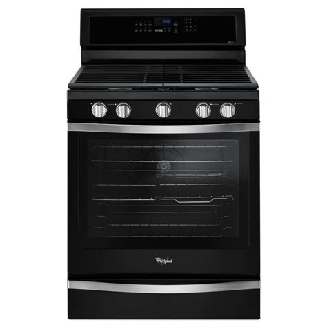 Whirlpool 5 Burner Freestanding 58 Cu Ft Self Cleaning Convection Gas