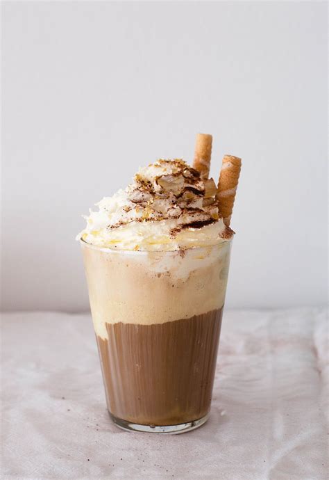 Ice Cream Iced Coffee With Whipped Cream Is A Classic Summer Treat That