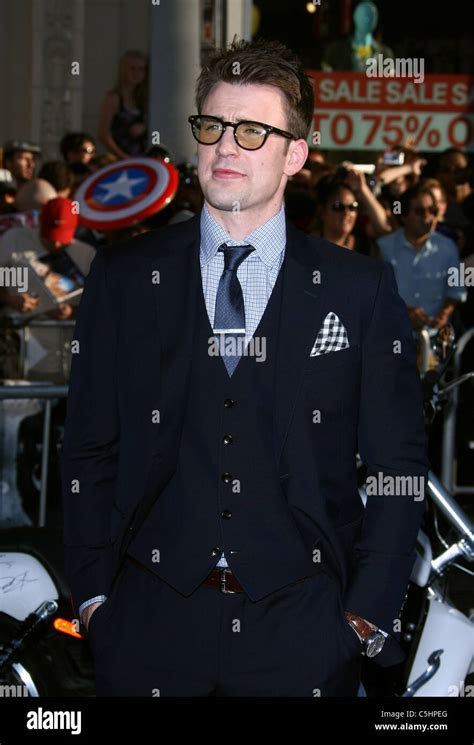 Chris Evans Captain America The First Avenger Premiere Hollywood Los