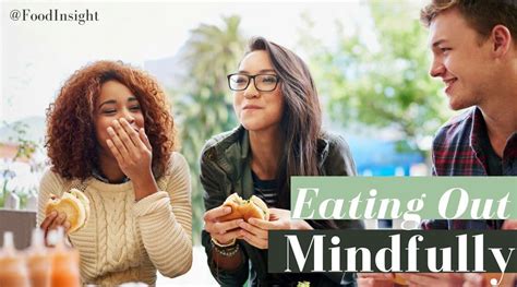 How To Eat Out Mindfully Infographic Food Insight