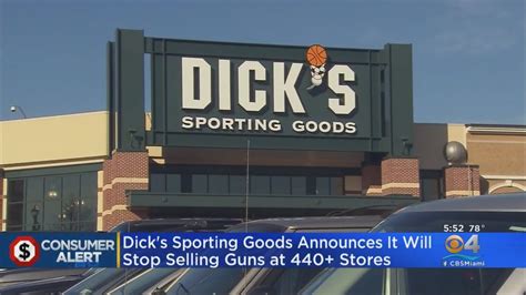 Dicks To Stop Selling Guns At 440 Stores Youtube