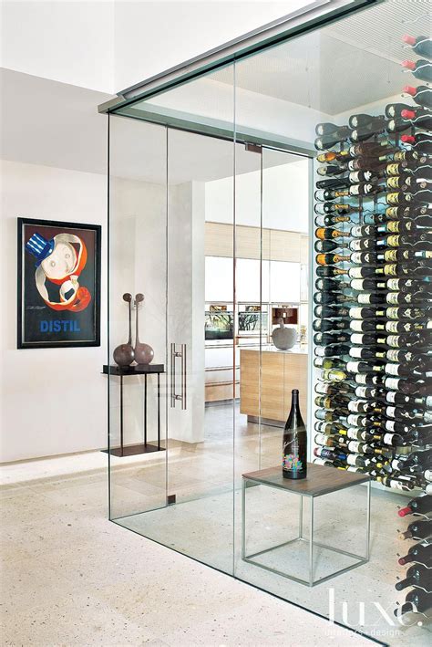 Okay So Maybe This Modern Glass Wine Cellar Is Going A Bit Far Maybe We Could Live With Just