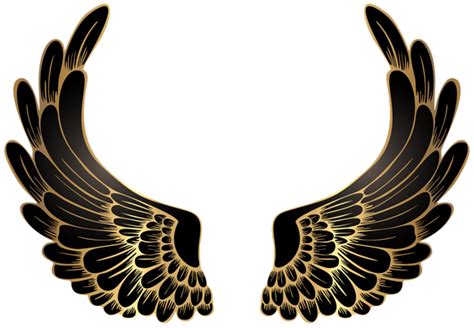 Decorative Black Wings Png Clipart Gallery Yopriceville High