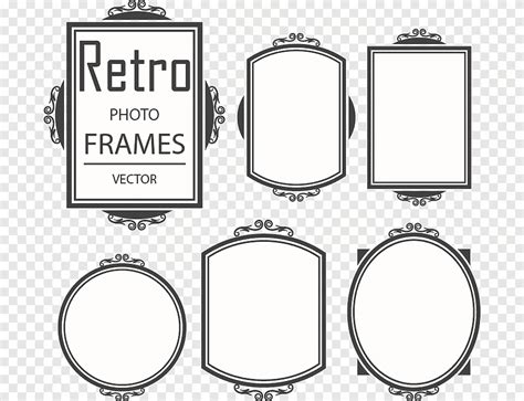 Texture Frame 6 Vintage Frame Design Material Frame Angle Png Pngegg