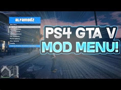Gta 5 online free multi mod menu releases 6 huge mod menus xpg gaming community / this works offline. GTA 5 ONLINE - PS4 MOD MENU - GTA 5 Mods [PC/PS4/XBOX ONE ...