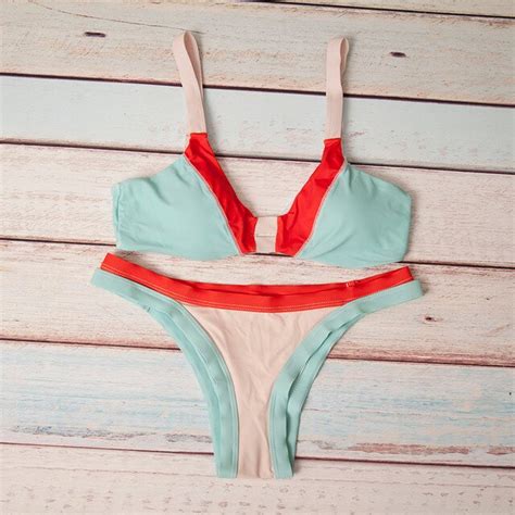 2017 new sexy bikinis set swim women s swimsuits biquinis swimming sex bathing suit swimwear