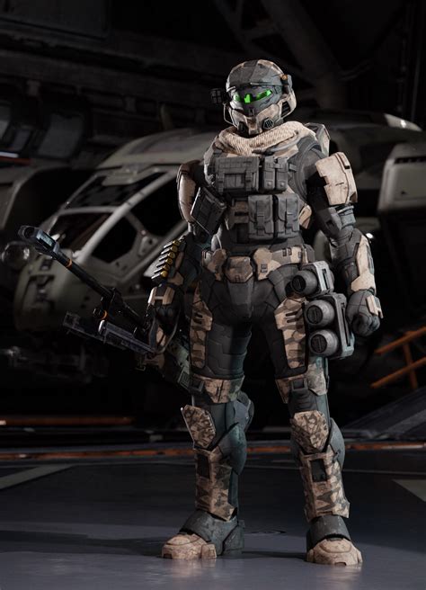 Halo Spartan Armor Halo Armor Sci Fi Armor Battle Armor Armes