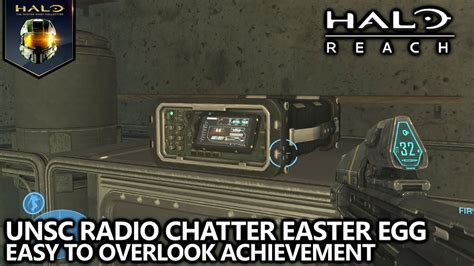 The soldier we need you to be. Halo Reach - Easy to Overlook Achievement Guide - Hidden UNSC Radio Chatter Easter Egg - YouTube