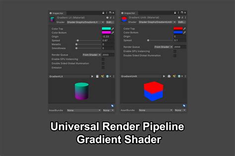 Urp Gradient Shader Lit And Unlit Vfx 着色器 Unity Asset Store