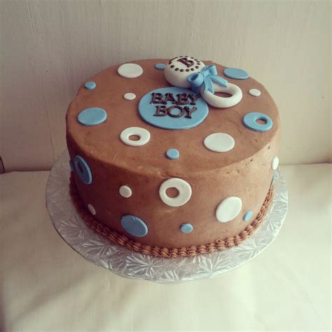 Second Generation Cake Design: Baby Boy Baby Shower Cake