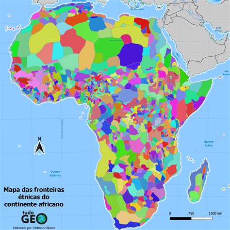 mapa de africa tribus