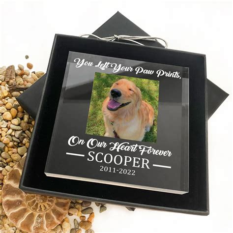Forever cherish your beloved pup with our heartfelt Dog Memorial Gifts