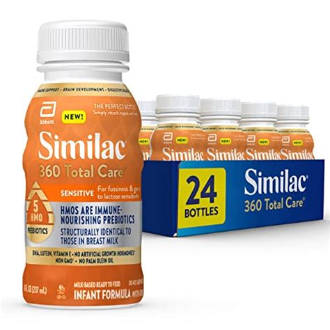 Similac 360 Total Care Sensitive Infant Formula With 5 Hmo Prebiotics For Gourmetian
