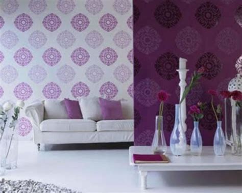 Free Download Purple Living Room Decorating Ideas With Floral