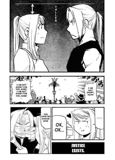 Edward Elric And Winry Rockbell Photo Short Who So Funny