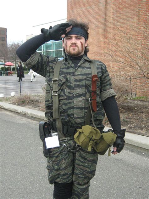 Solid Snake Cosplay By Anime King Zi2 On Deviantart